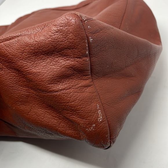 Vintage Claudio Leather Drawstring Flap Crossbody🖤 - Picture 10 of 15